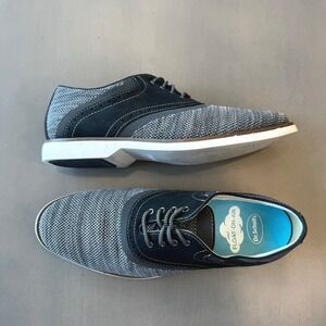 J. Murphy Johnston &‎ Murphy Men 10 M Gray Knit Oxford Hybrid Dress Shoe Preppy